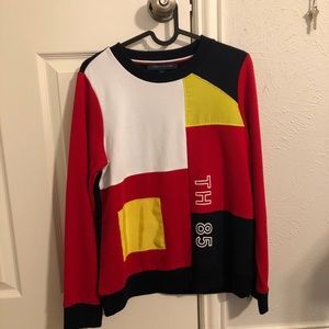 Tommy Hilfiger block primary colors XS sweater